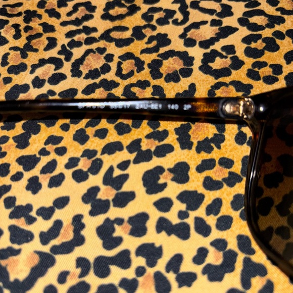 PRADA ANIMAL PRINT SUN GLASSES Tortoise Shell Sunglasses - Picture 7 of 9